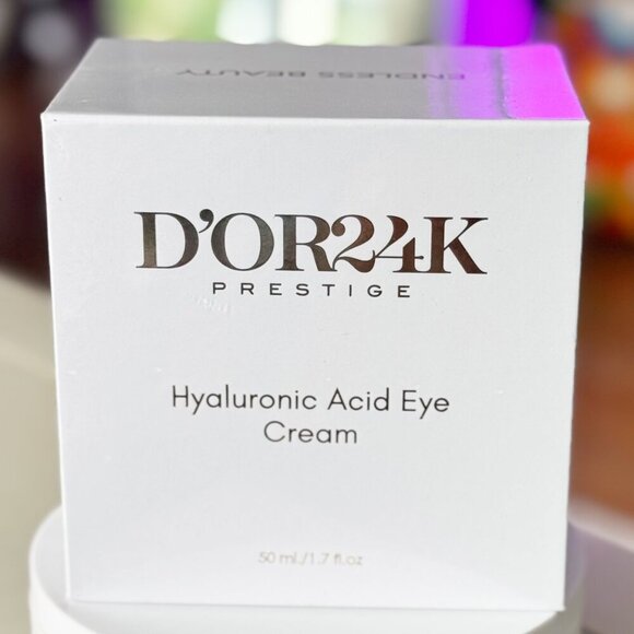 D’OR 24K Prestige Hyaluronic Acid Eye Cream – 1.7 oz / 50 ml NIB - Picture 1 of 4